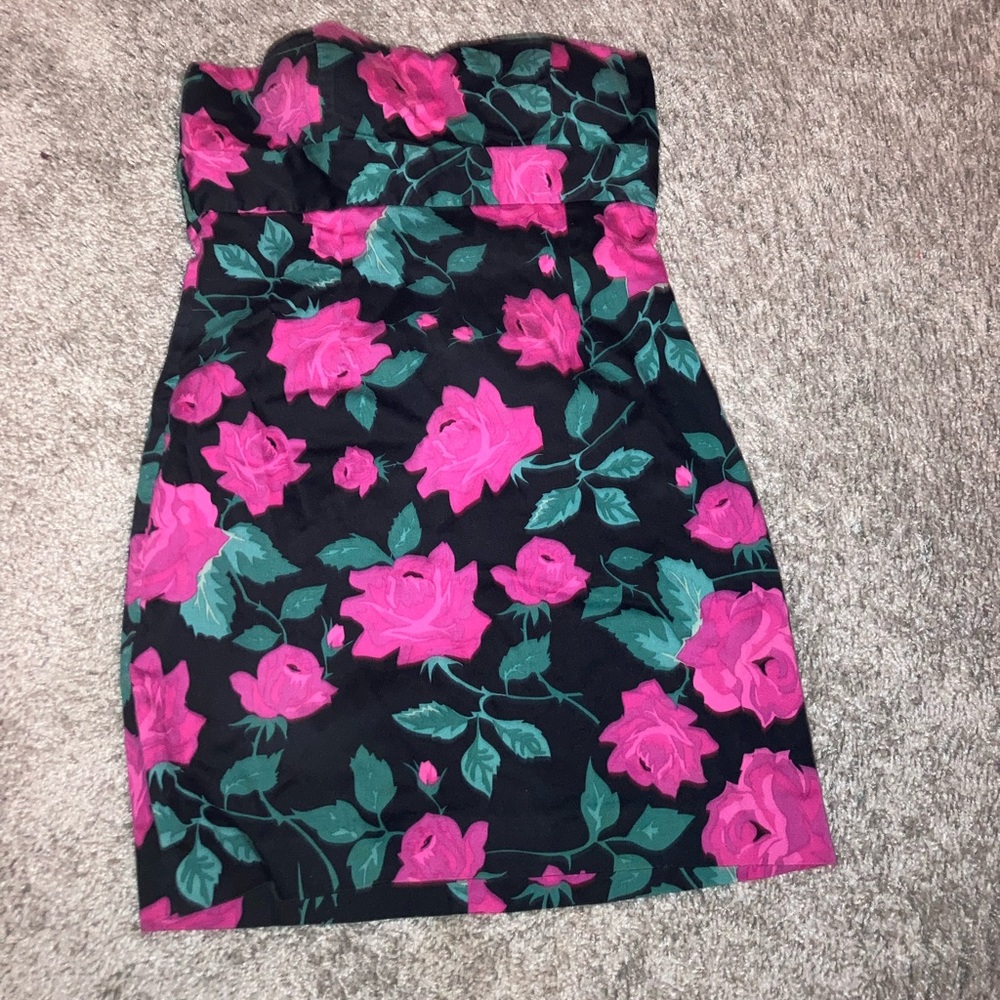 Floral dress size small